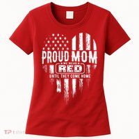 Proud Mom We Wear Red Friday Military Women's T-Shirt