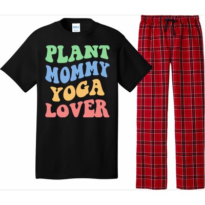 Plant Mommy Yoga Lover Succulent Mom Plant Mama Gift Pajama Set