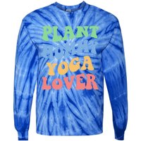 Plant Mommy Yoga Lover Succulent Mom Plant Mama Gift Tie-Dye Long Sleeve Shirt