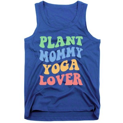 Plant Mommy Yoga Lover Succulent Mom Plant Mama Gift Tank Top