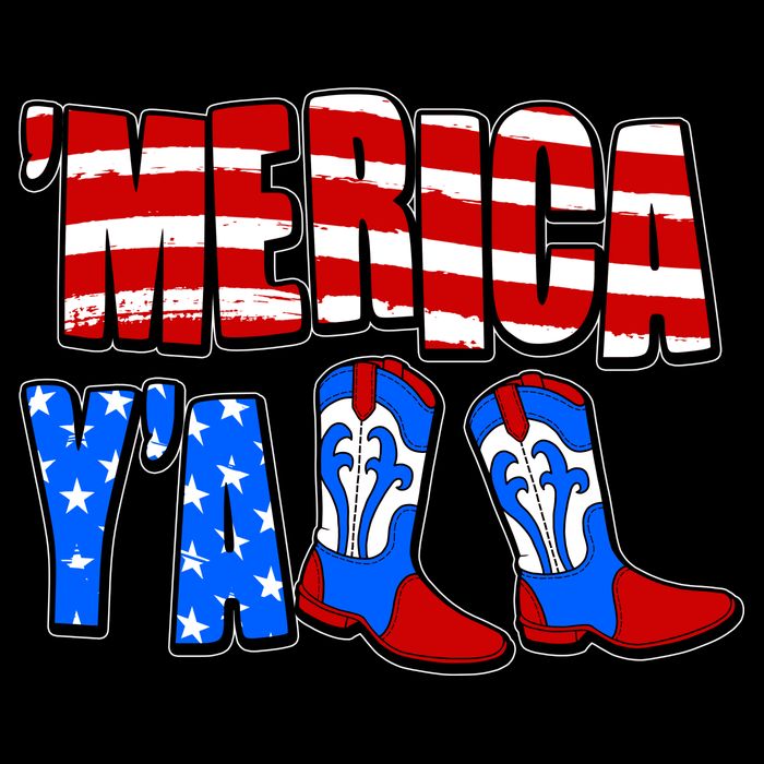 Patriotic Merica Yall Cowboy Cowgirl Boots Impact Tech Backpack