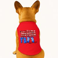 Patriotic Merica Yall Cowboy Cowgirl Boots Doggie Tank