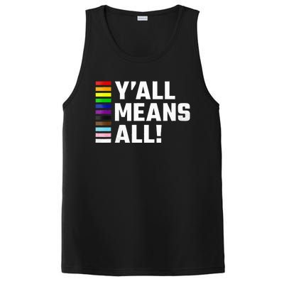 Pride Month Y’All Means All Lgbtq PosiCharge Competitor Tank