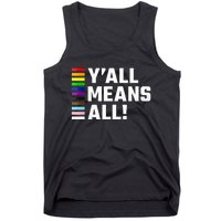 Pride Month Y’All Means All Lgbtq Tank Top