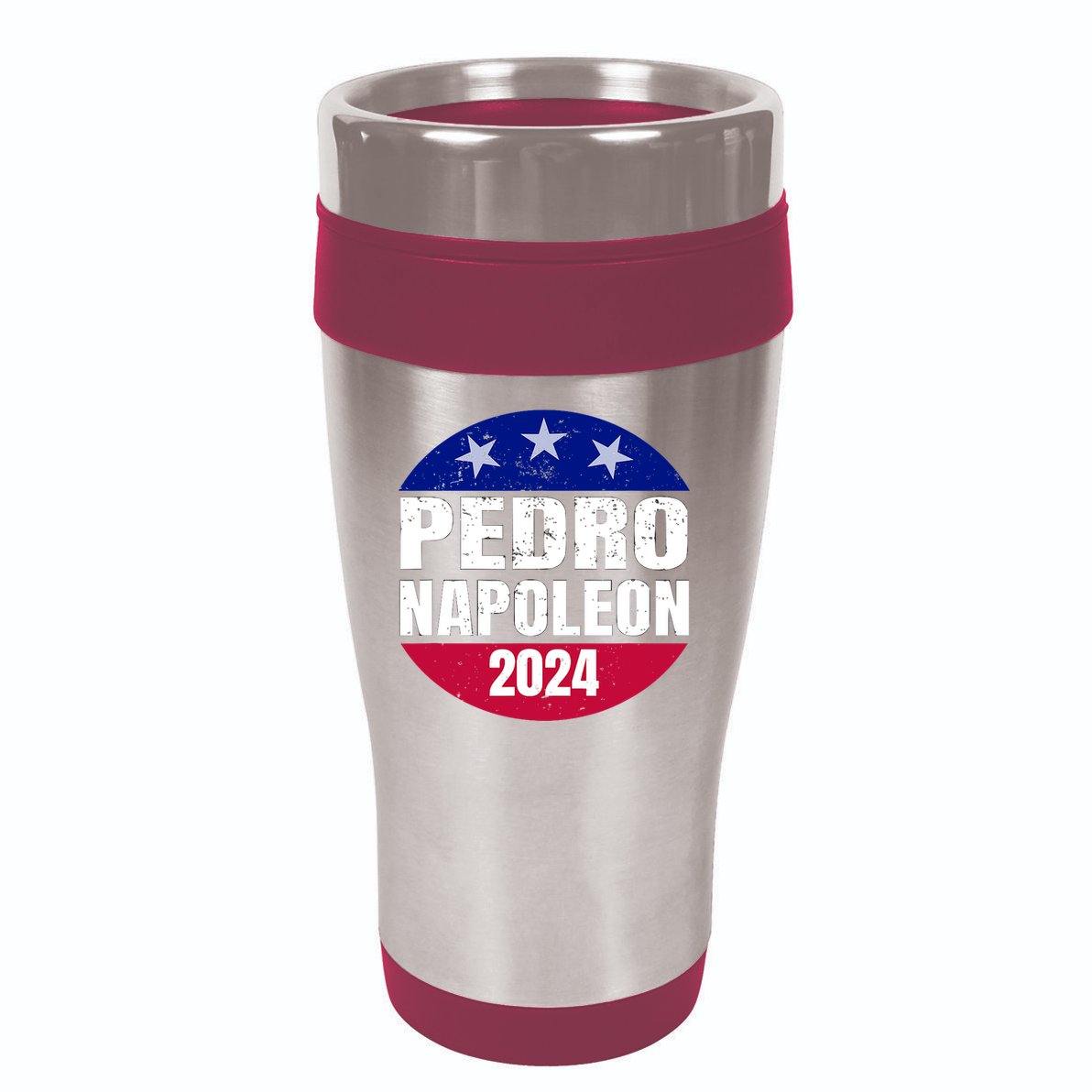 Pedro Napoleon 2024 Election Vote Funny 16oz Travel Tumbler