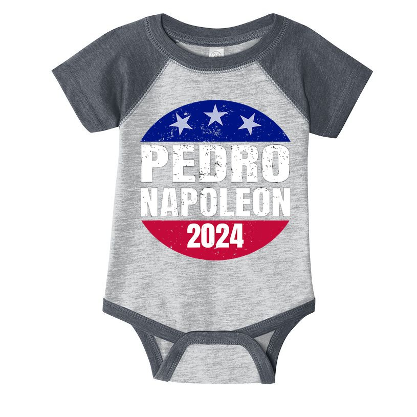 Pedro Napoleon 2024 Election Vote Funny Infant Baby Jersey Bodysuit