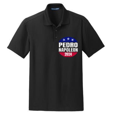 Pedro Napoleon 2024 Election Vote Womens Funny Dry Zone Grid Polo