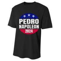 Pedro Napoleon 2024 Election Vote Womens Funny Performance Sprint T-Shirt