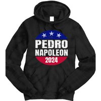 Pedro Napoleon 2024 Election Vote Womens Funny Tie Dye Hoodie