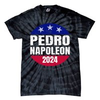 Pedro Napoleon 2024 Election Vote Womens Funny Tie-Dye T-Shirt