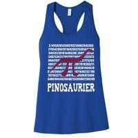 Pi Napple 3 14 Number Symbol For Math Teacher Cute Gift Women's Racerback Tank