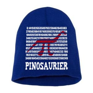 Pi Napple 3 14 Number Symbol For Math Teacher Cute Gift Short Acrylic Beanie