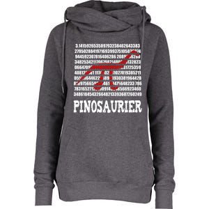 Pi Napple 3 14 Number Symbol For Math Teacher Cute Gift Womens Funnel Neck Pullover Hood