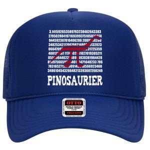 Pi Napple 3 14 Number Symbol For Math Teacher Cute Gift High Crown Mesh Back Trucker Hat