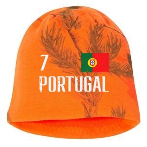 Portugal Number 7 Portuguese Soccer Kati - Camo Knit Beanie