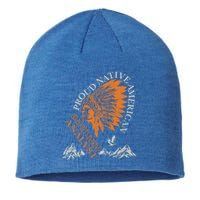 Proud Native American Job Investt Banking Analyst Gift Sustainable Beanie