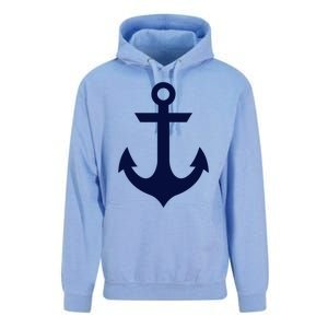 Preppy Nautical Anchor Gifts For Sailors Boaters & Yachting Unisex Surf Hoodie