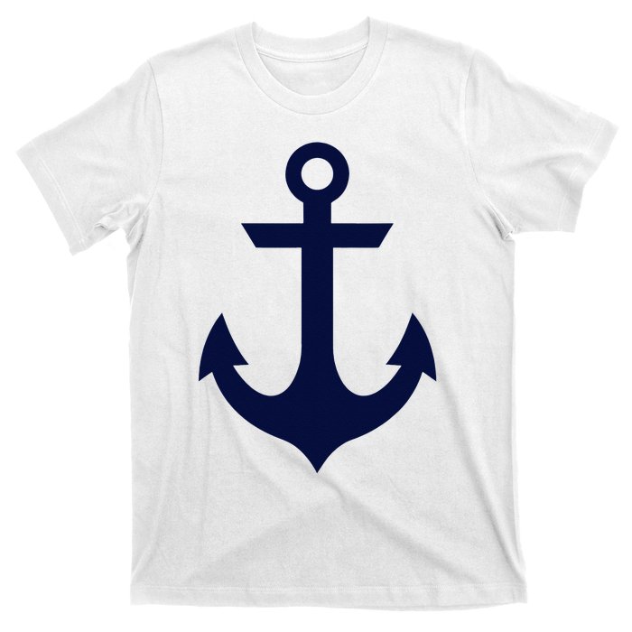 Preppy Nautical Anchor Gifts For Sailors Boaters & Yachting T-Shirt