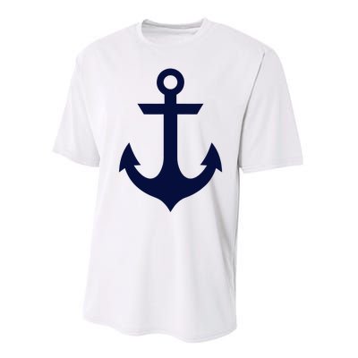 Preppy Nautical Anchor Gifts For Sailors Boaters & Yachting Performance Sprint T-Shirt