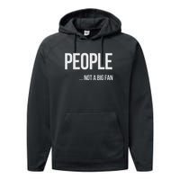 People Not A Big Fan About Me Graphic Novelty Sarcastic Funny Performance Fleece Hoodie