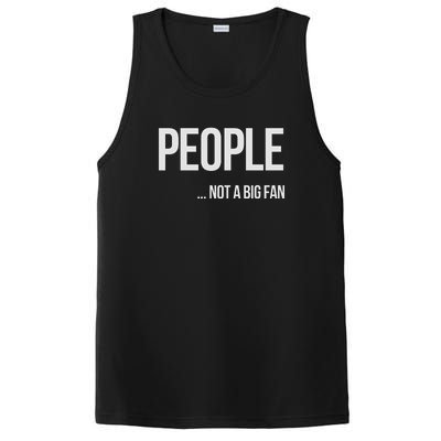 People Not A Big Fan About Me Graphic Novelty Sarcastic Funny PosiCharge Competitor Tank