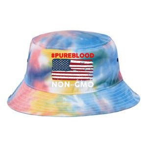 #Pureblood Nongmo American Flag Tie Dye Newport Bucket Hat