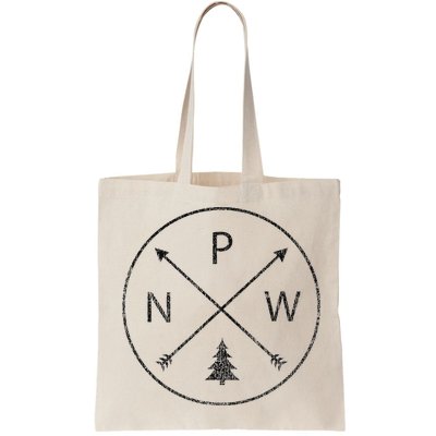 Pacific Northwest Arrows Pine Tree Pnw Bag