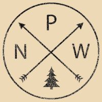 Pacific Northwest Arrows Pine Tree Pnw Zip Tote Bag