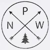 Pacific Northwest Arrows Pine Tree Pnw Cooling Performance Crew T-Shirt