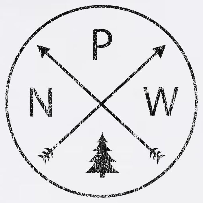 Pacific Northwest Arrows Pine Tree Pnw Cooling Performance Crew T-Shirt