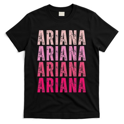 Personalized Name Ariana I Love Ariana Vintage T-Shirt