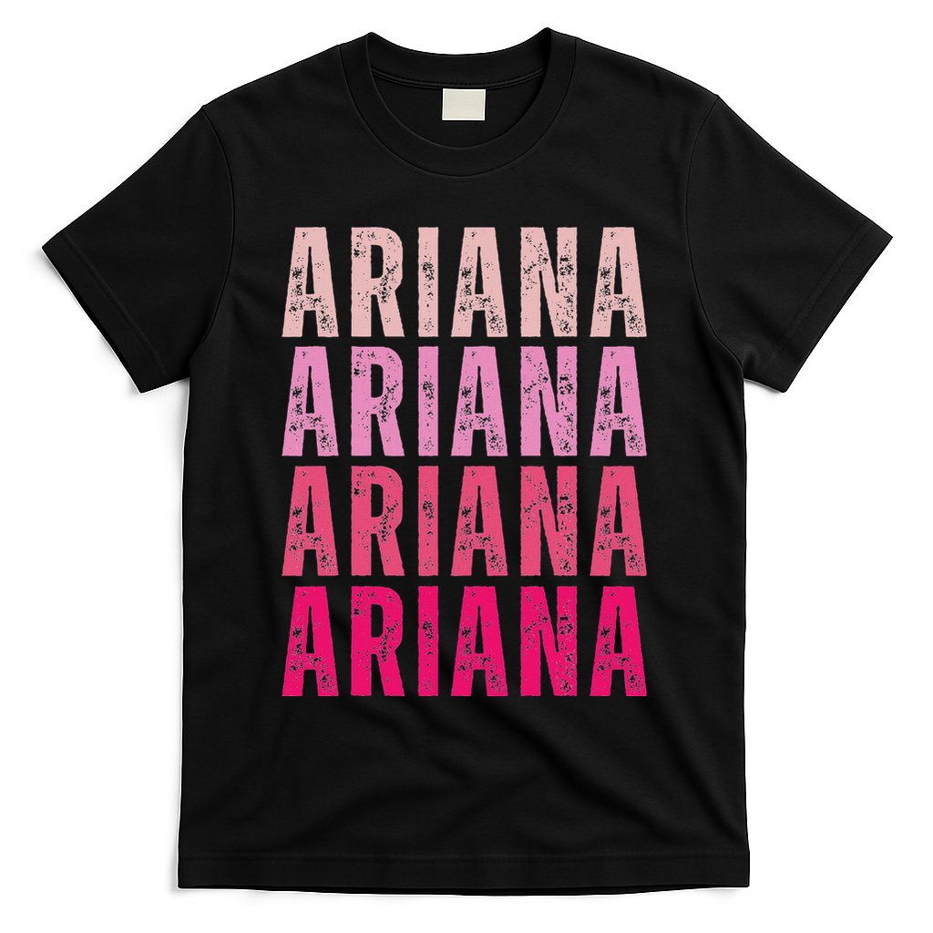 Personalized Name Ariana I Love Ariana Vintage T-Shirt