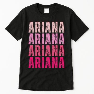 Personalized Name Ariana I Love Ariana Vintage Tall T-Shirt