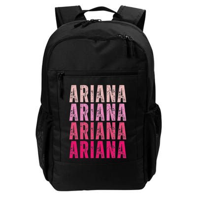 Personalized Name Ariana I Love Ariana Vintage Backpack