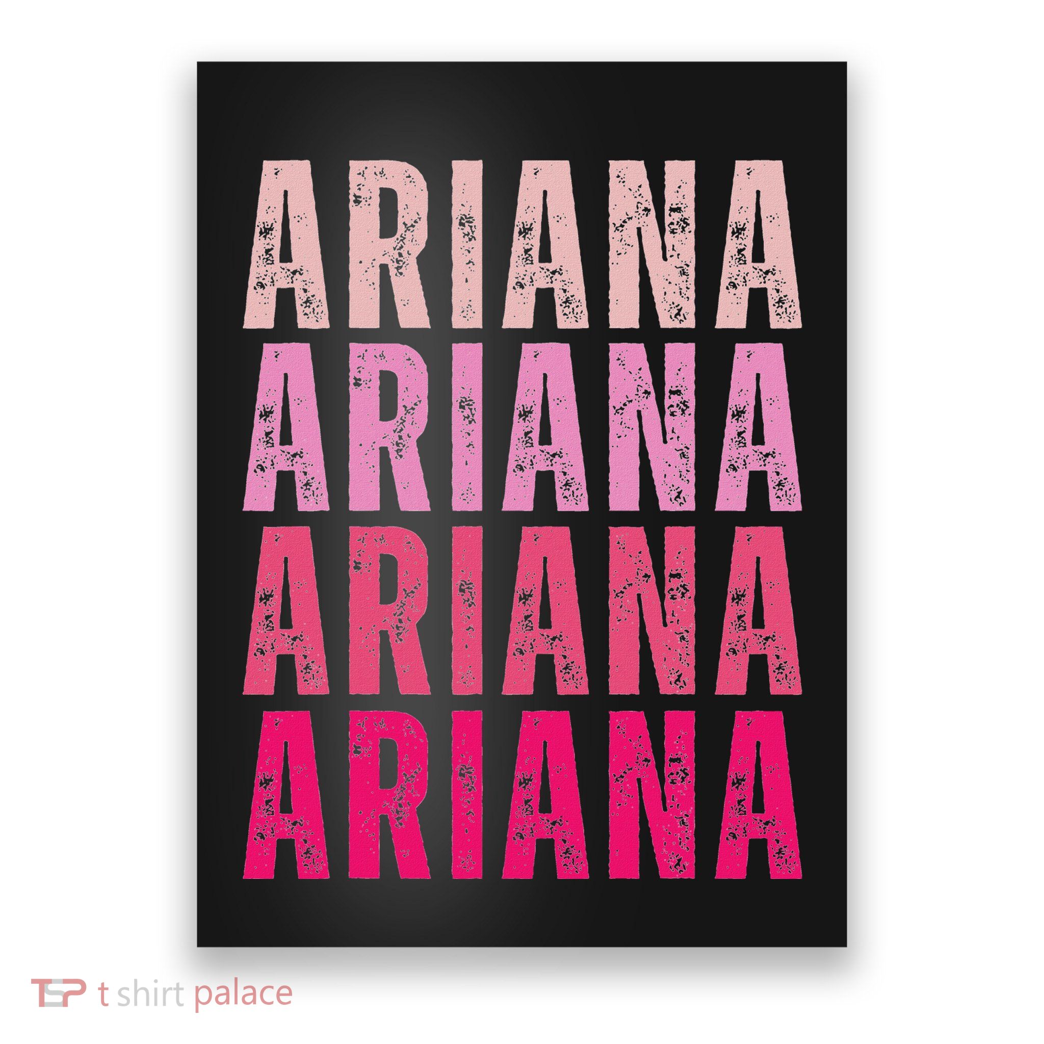 Personalized Name Ariana I Love Ariana Vintage Poster