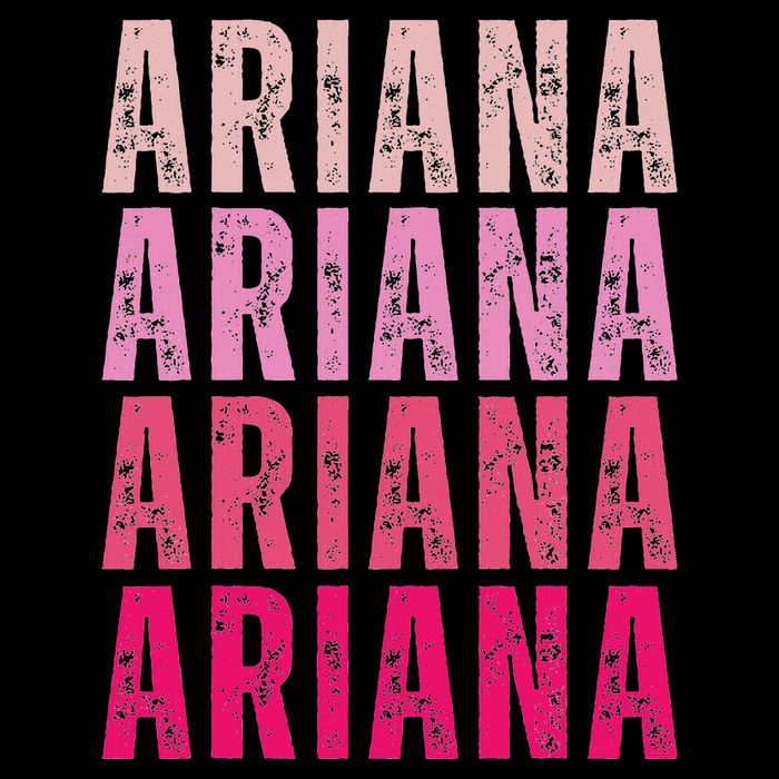 Personalized Name Ariana I Love Ariana Vintage Womens Tank Top