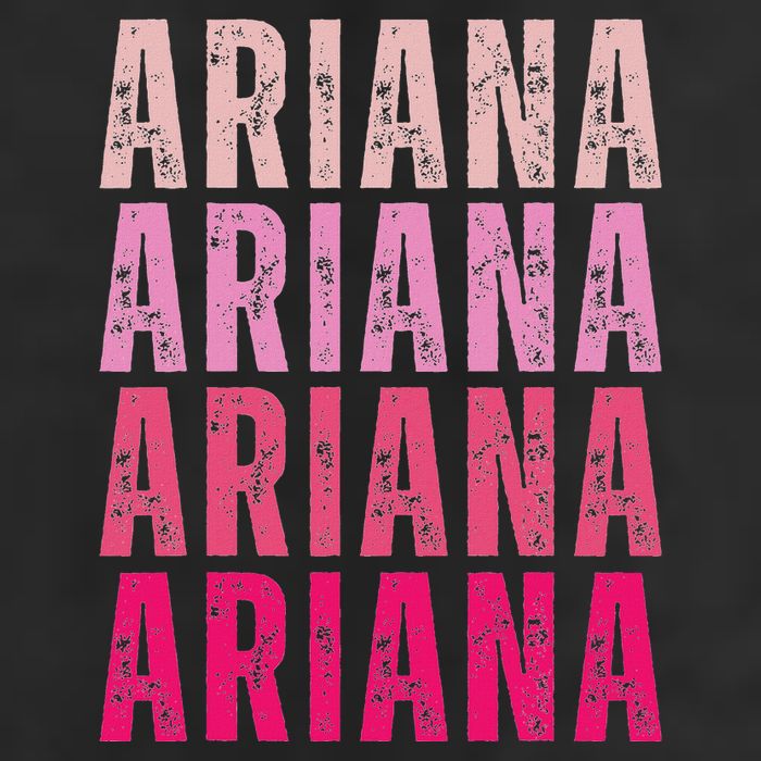 Personalized Name Ariana I Love Ariana Vintage Hat
