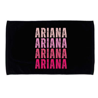 Personalized Name Ariana I Love Ariana Vintage Microfiber Hand Towel
