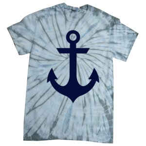 Preppy Nautical Anchor Gifts For Sailors Boaters & Yachting Tie-Dye T-Shirt