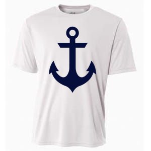 Preppy Nautical Anchor Gifts For Sailors Boaters & Yachting Cooling Performance Crew T-Shirt