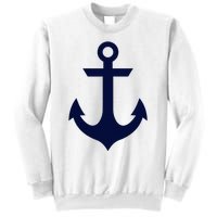 Preppy Nautical Anchor Gifts For Sailors Boaters & Yachting Sweatshirt