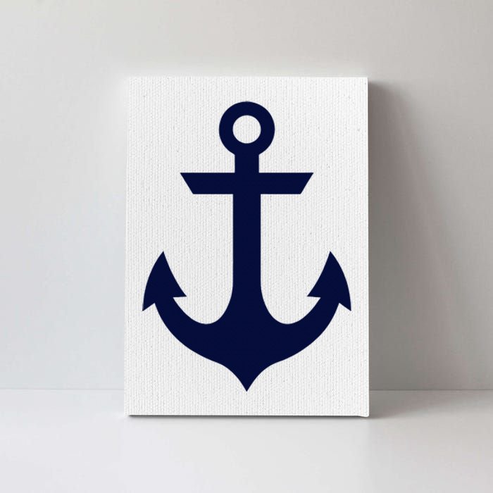 Preppy Nautical Anchor Gifts For Sailors Boaters & Yachting Canvas