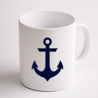 Preppy Nautical Anchor Gifts For Sailors Boaters & Yachting Coffee Mug