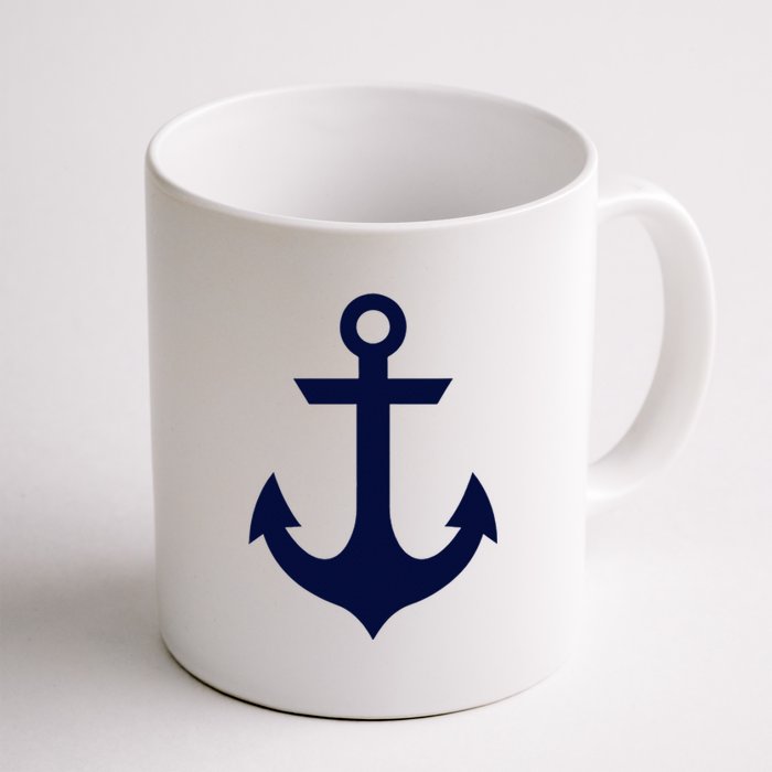 Preppy Nautical Anchor Gifts For Sailors Boaters & Yachting Coffee Mug