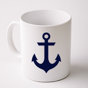 Preppy Nautical Anchor Gifts For Sailors Boaters & Yachting Coffee Mug