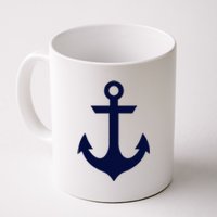 Preppy Nautical Anchor Gifts For Sailors Boaters & Yachting Coffee Mug