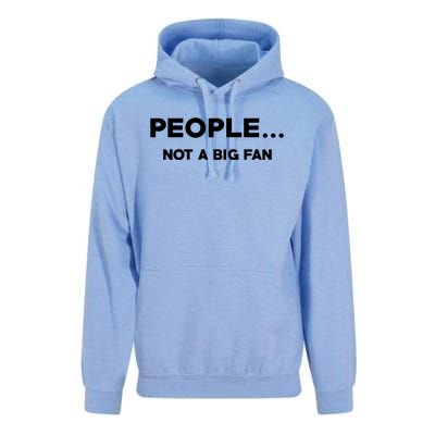 People Not A Big Fan Funny Introvert Unisex Surf Hoodie