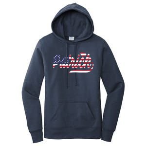 Patrick Name American Flag Gift Women's Pullover Hoodie