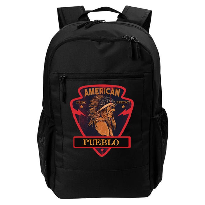 Pueblo Native American Indian Pride Respect Arrow Daily Commute Backpack