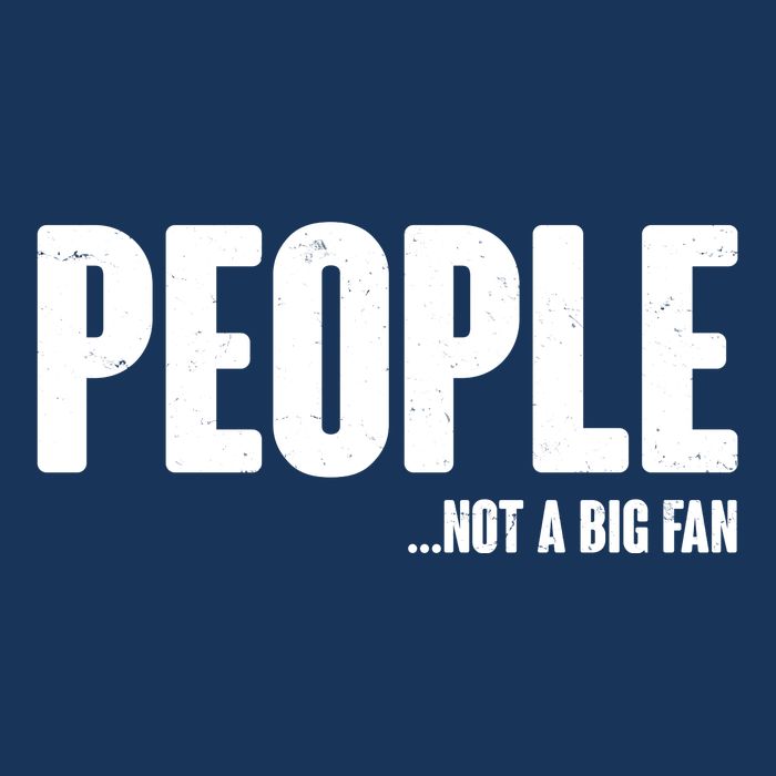 People Not A Big Fan Cool Comfort Performance Bucket Hat